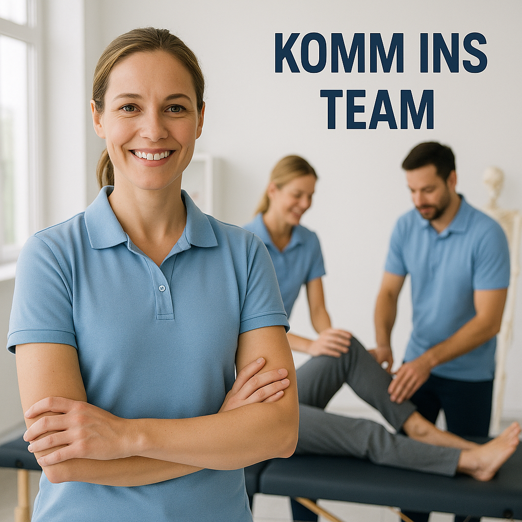 Komm ins Team - Karriere bei Physiotherapie Rahm